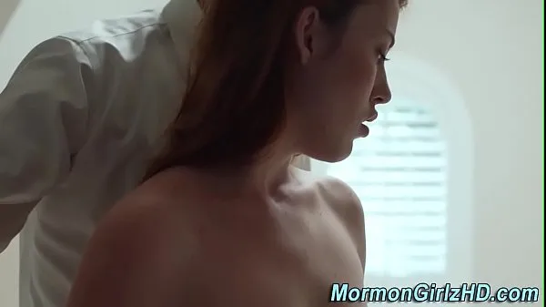 XXX Mormon teen gets cumshot warm Movies