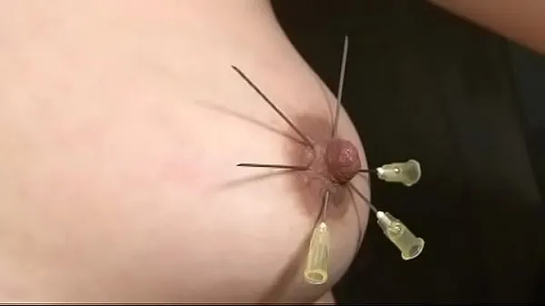 XXX japan BDSM piercing nipple and electric shock warm Movies
