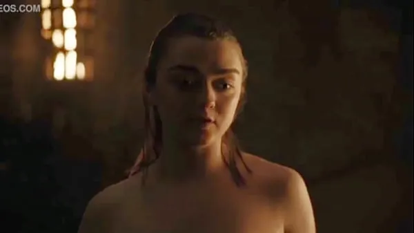 XXX Maisie Williams/Arya Stark Hot Scene-Game Of Thrones ζεστές ταινίες