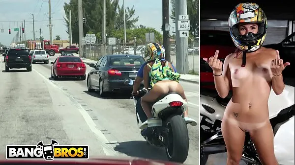 XXX BANGBROS - Big Booty Latin Babe Sophia Steele Rides A Motorcycle & A Cock warm Movies
