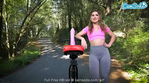 XXX Sexy Paige Owens has her first anal dildo bike ride warm Movies