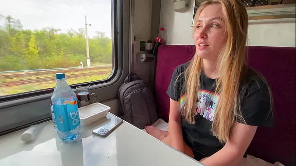 XXX Married stepmother Alina Rai had sex on the train with a stranger warm Movies