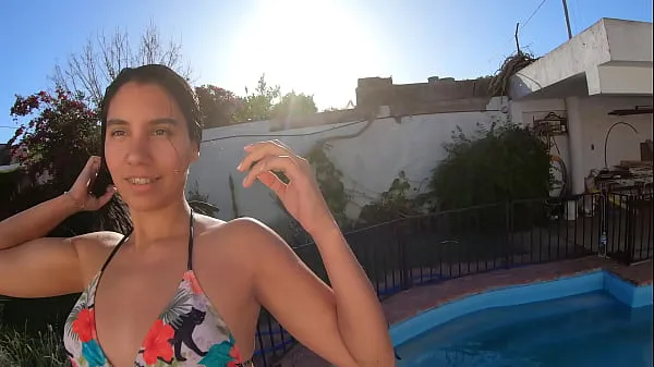 XXX Lalilove returns with a relaxing ANAL SEX by the pool ζεστές ταινίες